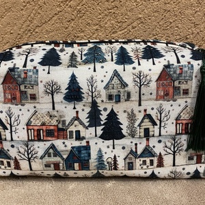    Téli csend  neszesszer/sminktáska , Táska & Tok, Neszesszer, Varrás, MESKA