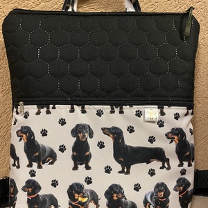 TacskóChic � városi hátitáska, Táska & Tok, Bevásárlás & Shopper táska, Shopper, textiltáska, szatyor, Varrás, MESKA