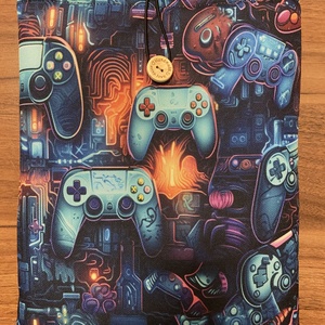 Játékzóna � gamer könyvvédő, Otthon & Életmód, Papír, írószer, Könyv- és füzetborító, Varrás, MESKA