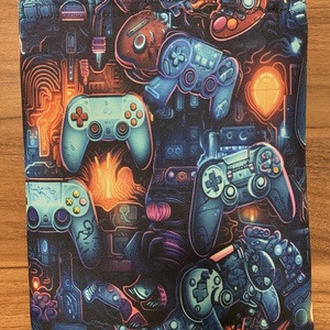 Játékzóna � gamer könyvvédő - otthon & életmód - papír, írószer - könyv- és füzetborító - Meska.hu