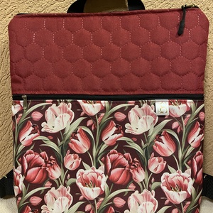 RubinTulipán � hátitáska, Táska & Tok, Bevásárlás & Shopper táska, Shopper, textiltáska, szatyor, Varrás, MESKA