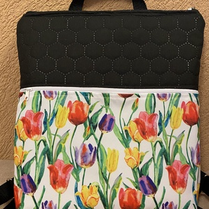 �Örök tavasz hátitáska, Táska & Tok, Bevásárlás & Shopper táska, Shopper, textiltáska, szatyor, Varrás, MESKA