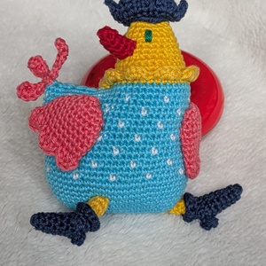 Vidám húsvéti csibe  - játék & sport - plüssállat & játékfigura - más figura - Meska.hu