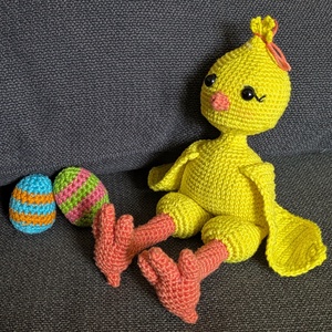 Húsvéti csibe, Játék & Sport, Plüssállat & Játékfigura, Más figura, Horgolás, Hímzés, MESKA