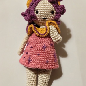 Öltöztethető baba - Liza, Játék & Sport, Baba & babaház, Játékbaba, babakellék, Horgolás, Hímzés, MESKA