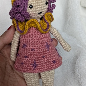 Öltöztethető baba - Liza - játék & sport - baba & babaház - játékbaba, babakellék - Meska.hu