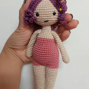 Öltöztethető baba - Liza - játék & sport - baba & babaház - játékbaba, babakellék - Meska.hu