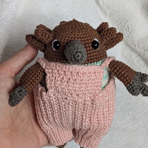 PicaPau Horgolt hangyászsün  - játék & sport - plüssállat & játékfigura - más figura - Meska.hu