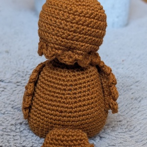 Horgolt barna bagoly - játék & sport - plüssállat & játékfigura - bagoly - Meska.hu