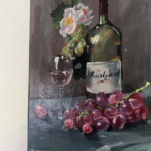 Akril festmény csendélet - művészet - festmény - akril - Meska.hu