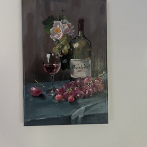 Akril festmény csendélet - művészet - festmény - akril - Meska.hu