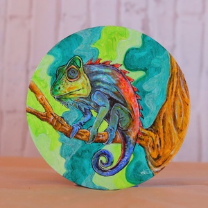 Mágneses festmény, Otthon & Életmód, Konyhafelszerelés, tálalás, Konyhai dekoráció, Hűtőmágnes, , MESKA