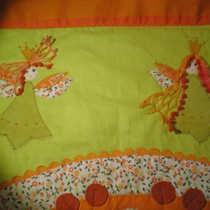 Tündéres falikép 80x80 cm - otthon & életmód - babaszoba, gyerekszoba - falvédő gyerekszobába - Meska.hu