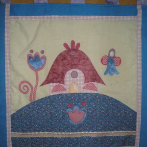 Tündéres falikép 70x70 cm - otthon & életmód - babaszoba, gyerekszoba - falvédő gyerekszobába - Meska.hu