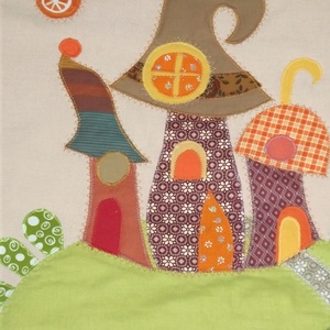 Tündéres falvédő, 170x80 cm - otthon & életmód - babaszoba, gyerekszoba - falvédő gyerekszobába - Meska.hu