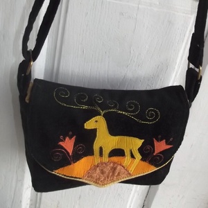 Szarvasos kistáska - táska & tok - kézitáska & válltáska - válltáska - Meska.hu