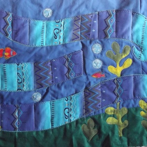 Ovis fésűtartó 90x70 cm, hullámos, tengeres - játék & sport - ovis felszerelés - egyéb ovis kiegészítő - Meska.hu