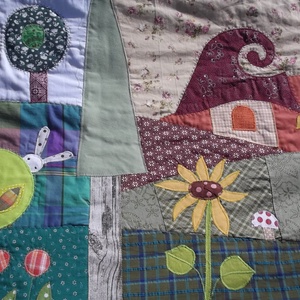 4 évszak falvédő 280x70 cm - otthon & életmód - babaszoba, gyerekszoba - falvédő gyerekszobába - Meska.hu