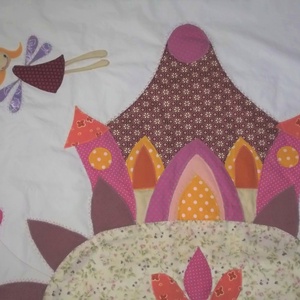 Tündéres falvédő, 96 x 76 cm - otthon & életmód - babaszoba, gyerekszoba - falvédő gyerekszobába - Meska.hu