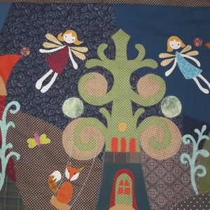 Tündéres falvédő 160 x 70 cm - otthon & életmód - babaszoba, gyerekszoba - falvédő gyerekszobába - Meska.hu