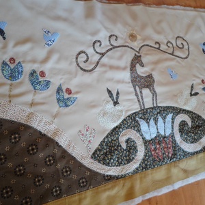 Szarvasos falvédő, 160x80 cm -  - Meska.hu