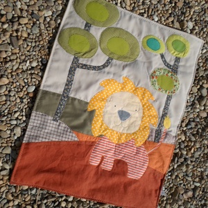 Babatakaró, oroszlános 70x100 cm - otthon & életmód - lakástextil - Meska.hu