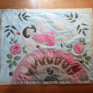 Babatakaró, tündérkés 70x100 cm, részletes - otthon & életmód - babaszoba, gyerekszoba - babatakaró, gyerek pléd - Meska.hu
