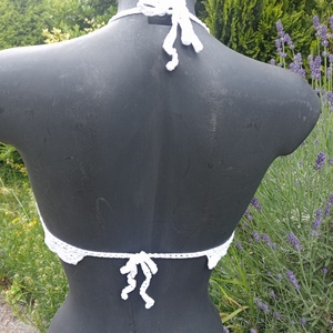 Horgolt bikini felső - ruha & divat - női ruha - fürdőruha & fehérnemű - Meska.hu