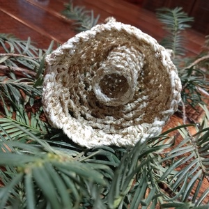 Karácsonyfa csúcsdísz - karácsony - adventi díszek - adventi gyertyadíszek és koszorúdíszek - Meska.hu