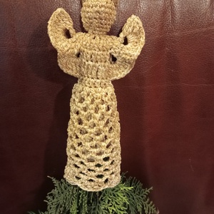 Karácsonyfa csúcsdísz - karácsony - adventi díszek - adventi gyertyadíszek és koszorúdíszek - Meska.hu