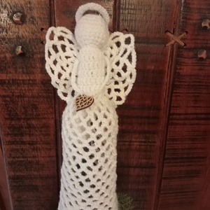 Angyalka csúcsdísz - Meska.hu