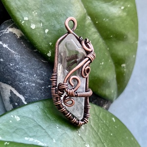 SaraZ // Crystal Ward medál választható lánccal - ékszer - nyaklánc - medál - Meska.hu