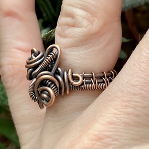 SaraZ // Earthbound Sigil gyűrű - ékszer - gyűrű - fonódó gyűrű - Meska.hu