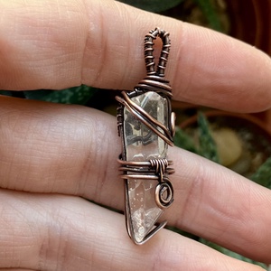 SaraZ // Crystal Ward medál választható lánccal - ékszer - nyaklánc - medál - Meska.hu