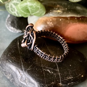 SaraZ // Earthbound Sigil gyűrű - ékszer - gyűrű - fonódó gyűrű - Meska.hu