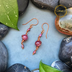 SaraZ // Planet Bloom fülbevaló, Ékszer, Fülbevaló, Lógó fülbevaló, Ékszerkészítés, MESKA