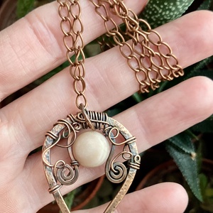 SaraZ // Sunbound nyaklánc  - ékszer - nyaklánc - medálos nyaklánc - Meska.hu