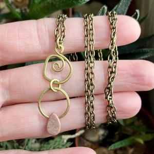 SaraZ // Nomad Lines nyaklánc - ékszer - nyaklánc - medálos nyaklánc - Meska.hu