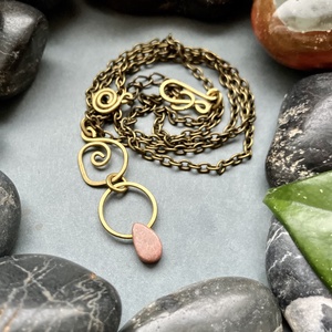 SaraZ // Nomad Lines nyaklánc - ékszer - nyaklánc - medálos nyaklánc - Meska.hu