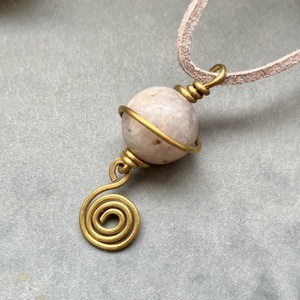 SaraZ // Planet Bloom nyaklánc - ékszer - nyaklánc - medálos nyaklánc - Meska.hu