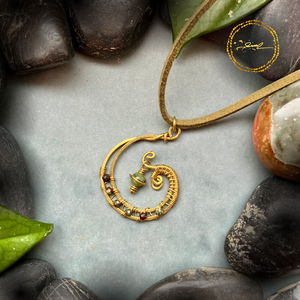 SaraZ // Planet Bloom nyaklánc, Ékszer, Nyaklánc, Medálos nyaklánc, Ékszerkészítés, MESKA