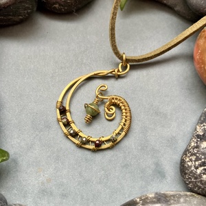 SaraZ // Planet Bloom nyaklánc - ékszer - nyaklánc - medálos nyaklánc - Meska.hu