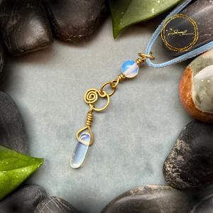 SaraZ // Mistfall nyaklánc opállal, Ékszer, Nyaklánc, Medálos nyaklánc, Ékszerkészítés, MESKA