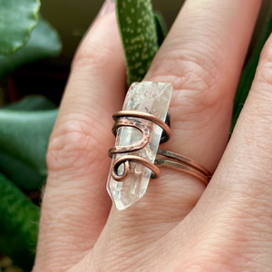 SaraZ // Crystal Ward gyűrű - ékszer - gyűrű - statement gyűrű - Meska.hu