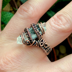 SaraZ // Crystal Ward gyűrű - ékszer - gyűrű - statement gyűrű - Meska.hu