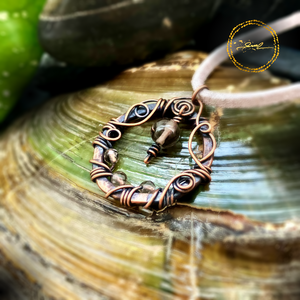 SaraZ // Rooted Light nyaklánc, Ékszer, Nyaklánc, Medálos nyaklánc, Ékszerkészítés, MESKA