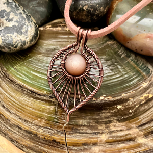 SaraZ // Sunbound nyaklánc  - ékszer - nyaklánc - medálos nyaklánc - Meska.hu