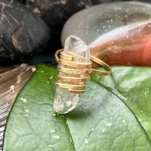 SaraZ // Crystal Ward gyűrű - ékszer - gyűrű - statement gyűrű - Meska.hu