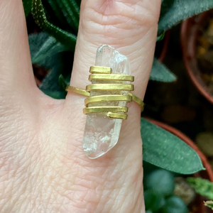 SaraZ // Crystal Ward gyűrű - ékszer - gyűrű - statement gyűrű - Meska.hu