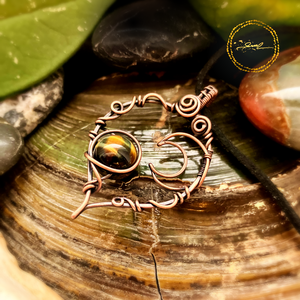 SaraZ // Eclipse Soul nyaklánc tigrisszemmel - Meska.hu